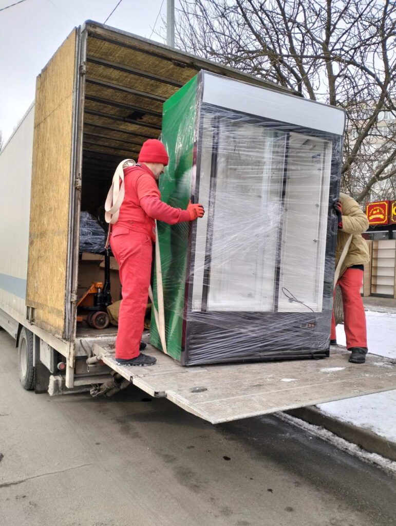 Выгрузка торгового оборудования